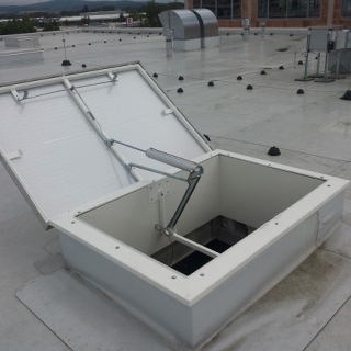 Skylights and RWA flaps - handover of the construction site